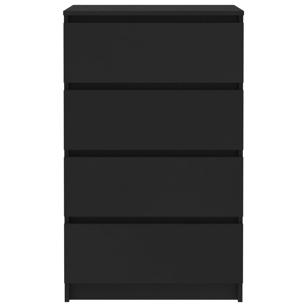 Sideboard Schwarz 60x35x98,5 cm Holzwerkstoff